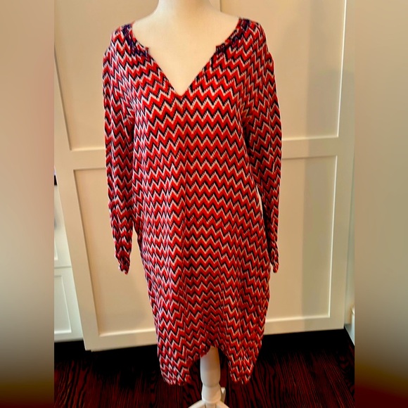 Roberta Roller Rabbit cotton beach cover up - Picture 1 of 4